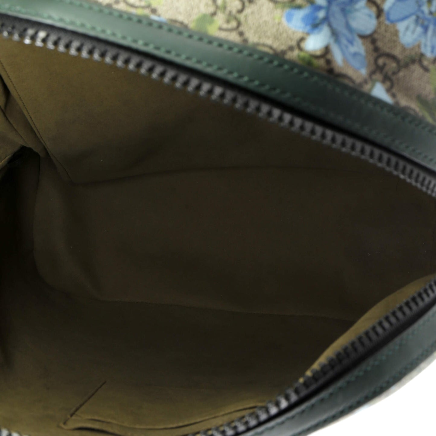 Zip Backpack Embroidered Printed GG Coated Canvas Medium