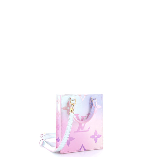 Petit Sac Plat Bag Spring in the City Monogram Giant Canvas