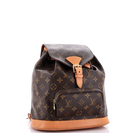 Vintage Montsouris Backpack Monogram Canvas MM