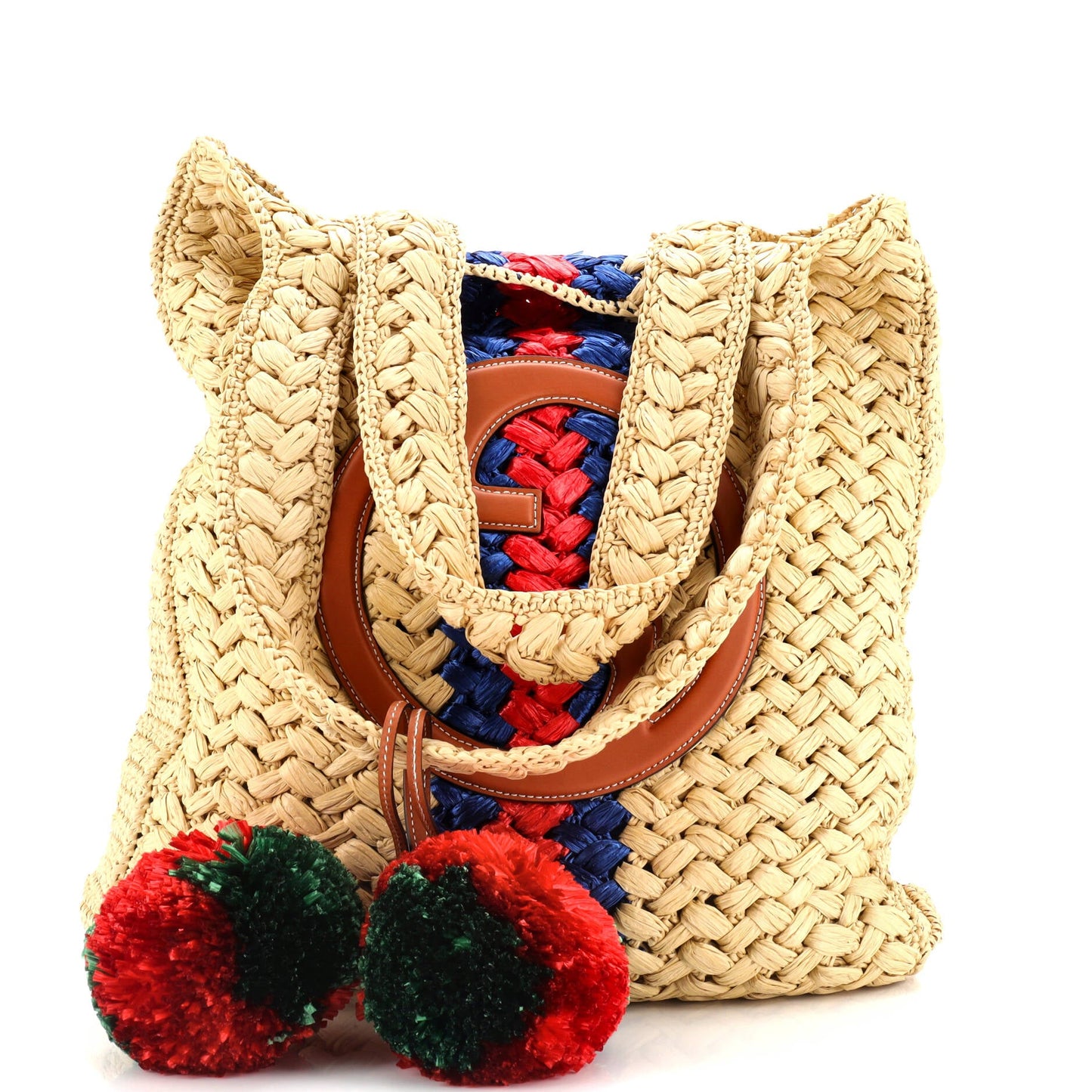 Blondie NM Open Tote Raffia Small