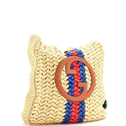 Blondie NM Open Tote Raffia Small
