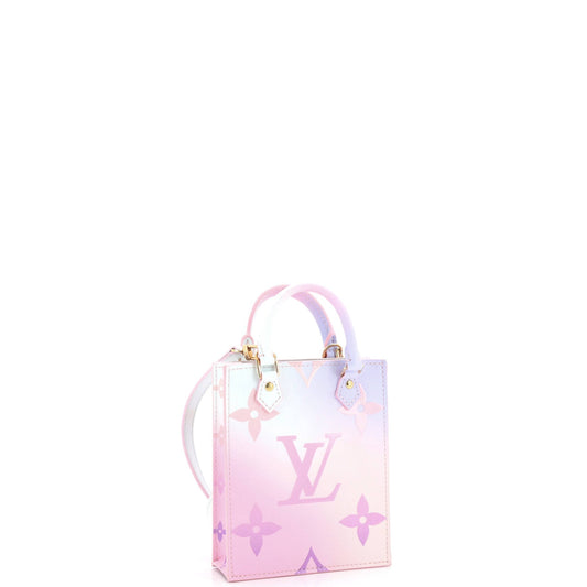 Petit Sac Plat Bag Spring in the City Monogram Giant Canvas