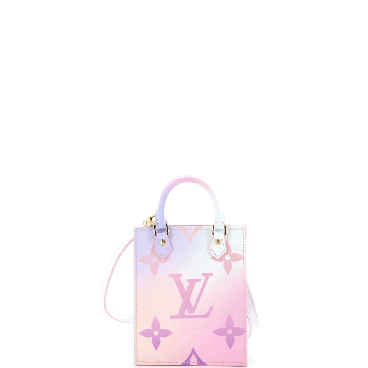 Petit Sac Plat Bag Spring in the City Monogram Giant Canvas