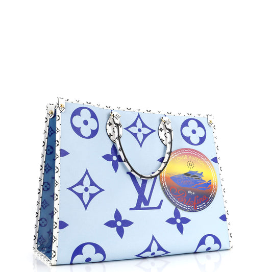 OnTheGo Tote Limited Edition Cities Colored Monogram Giant GM