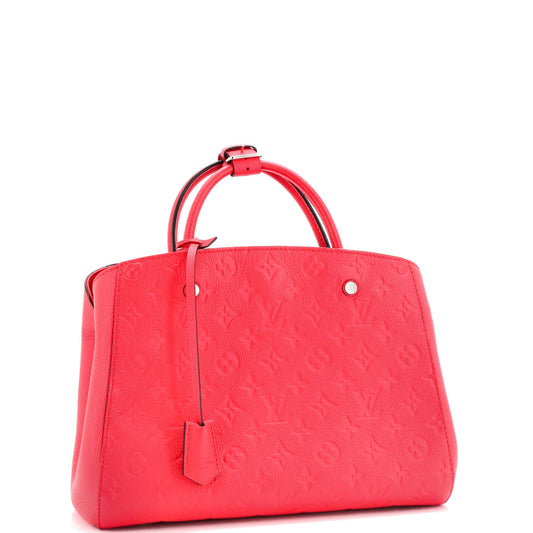 Montaigne Handbag Monogram Empreinte Leather MM