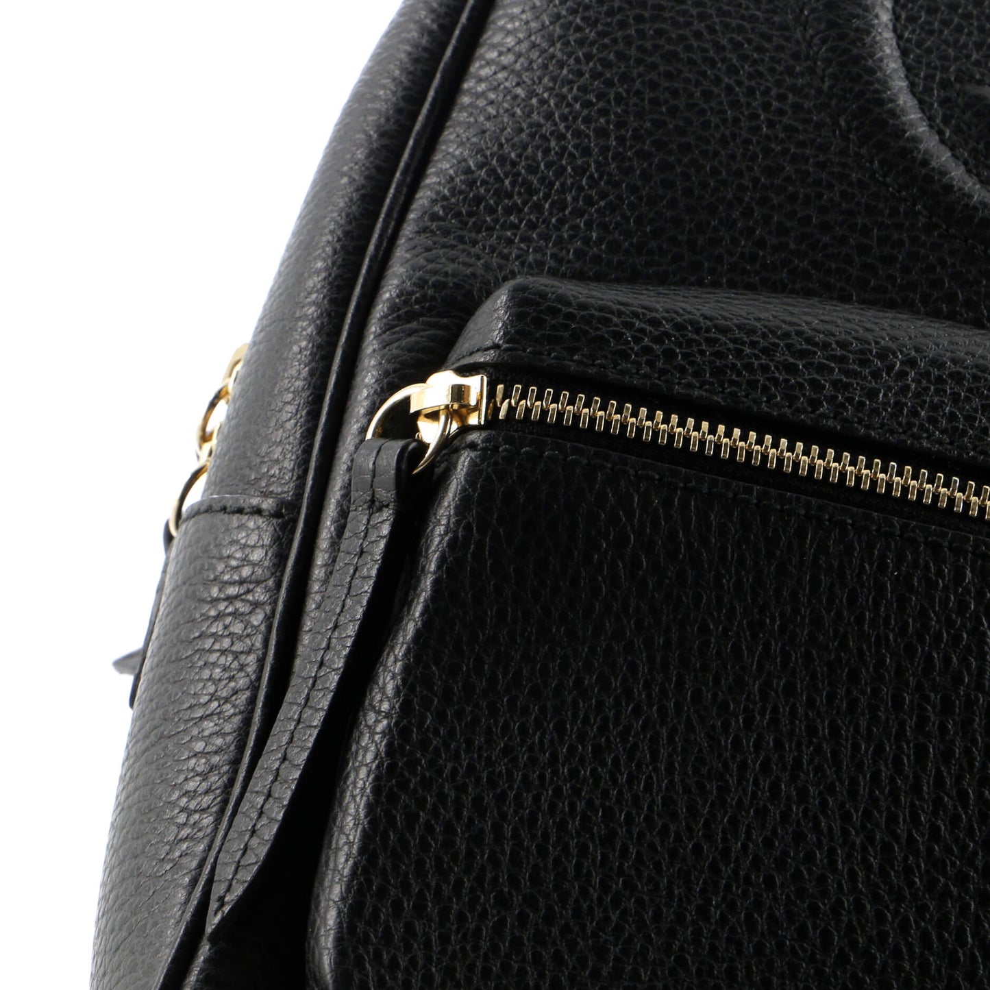 Soho Chain Backpack Leather