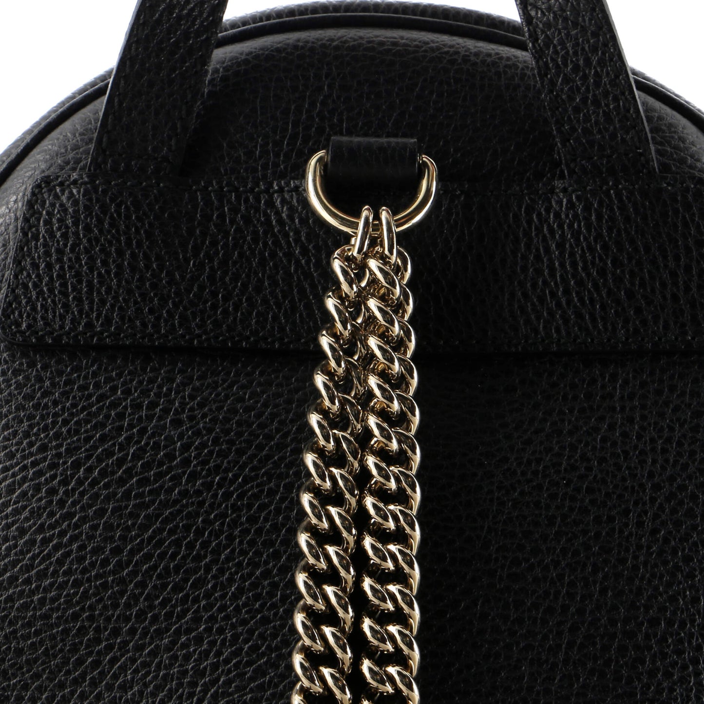 Soho Chain Backpack Leather