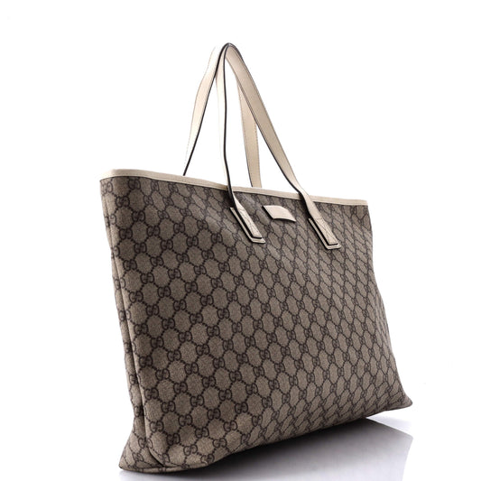 Plus Tote GG Coated Canvas Large