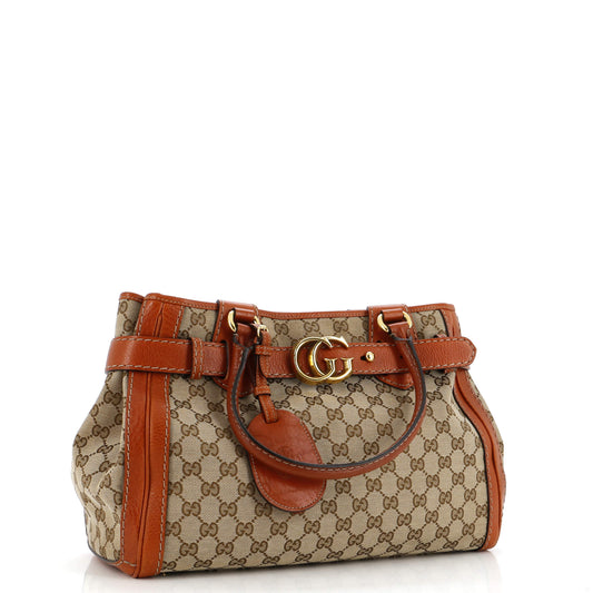 GG Running Tote GG Canvas Medium
