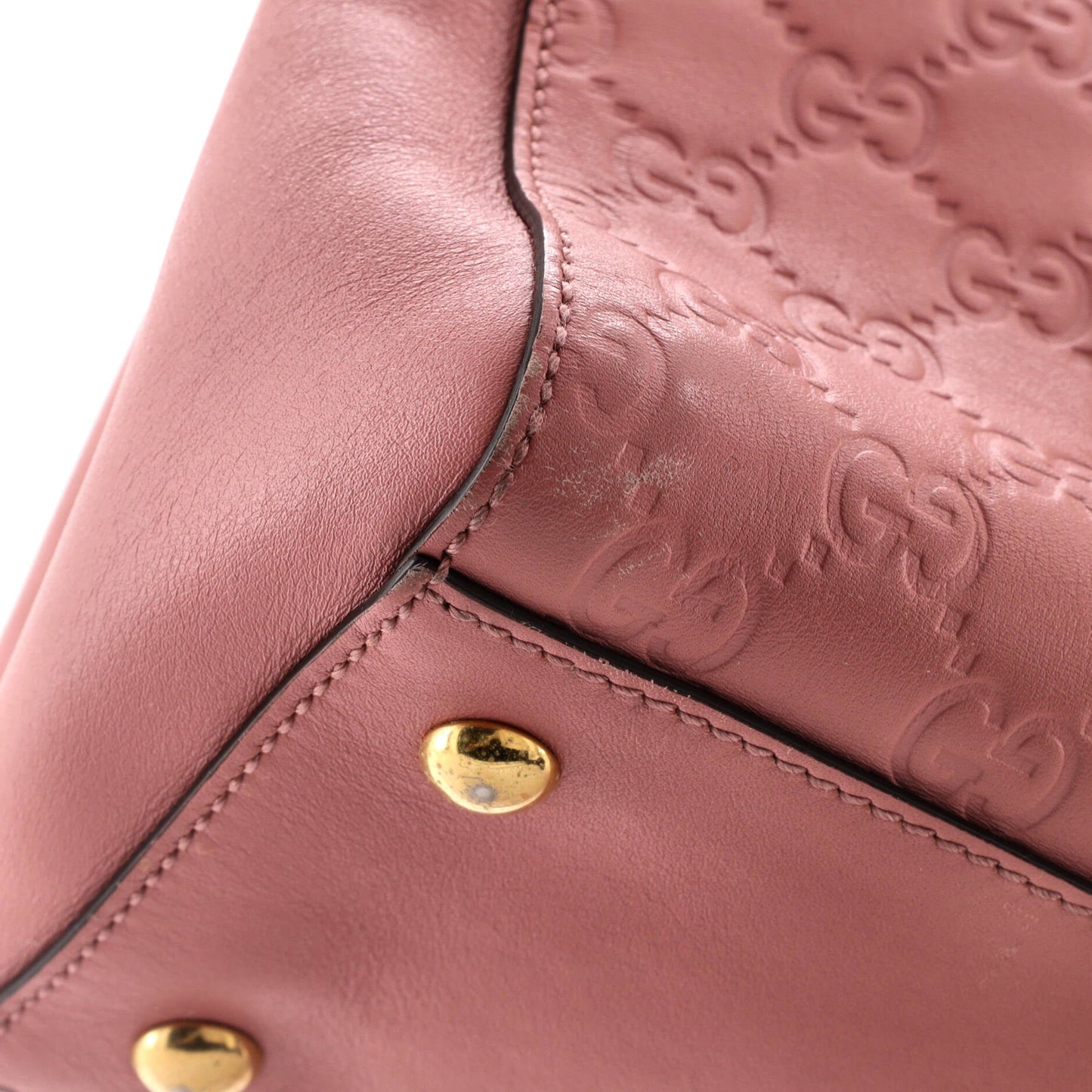 Soft Signature Shoulder Bag Guccissima Leather Medium