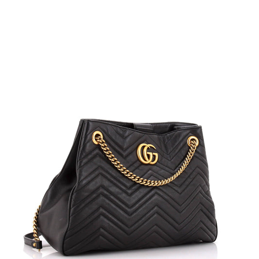 GG Marmont Chain Shoulder Bag Matelasse Leather