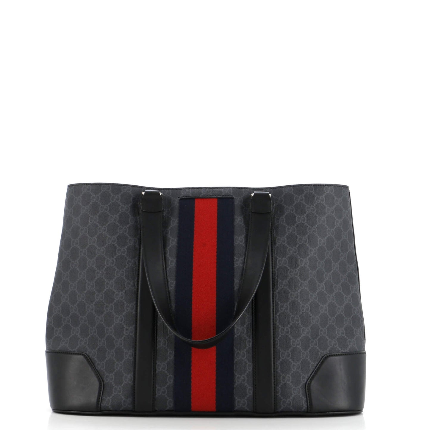 Web Open Tote GG Coated Canvas Large
