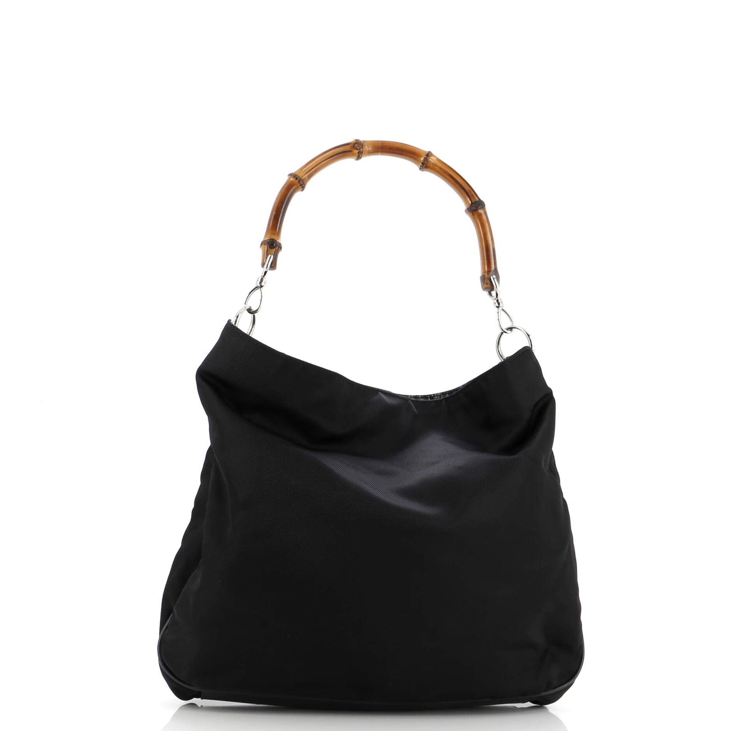 Vintage Bamboo Handle Tote GG Nylon Large