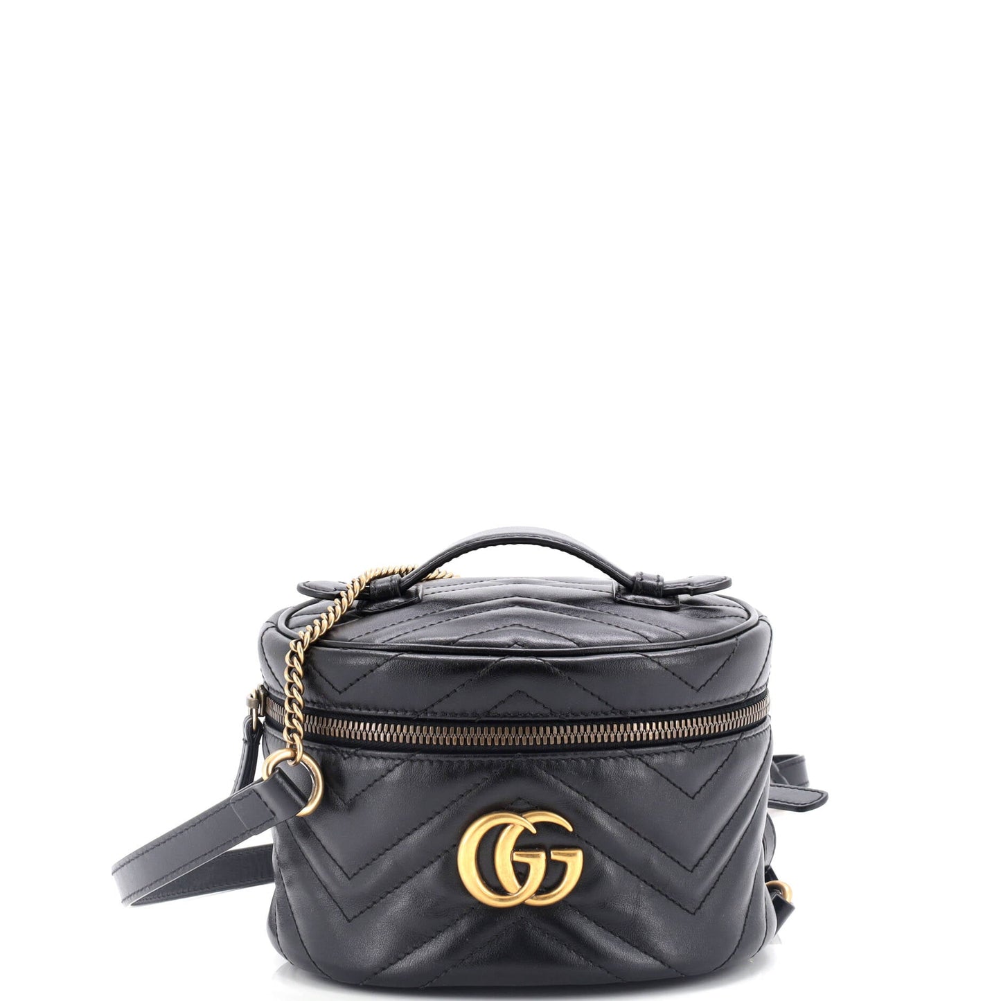 GG Marmont Vanity Backpack Matelasse Leather Mini
