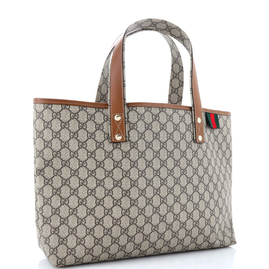 Web Loop Tote GG Coated Canvas Medium