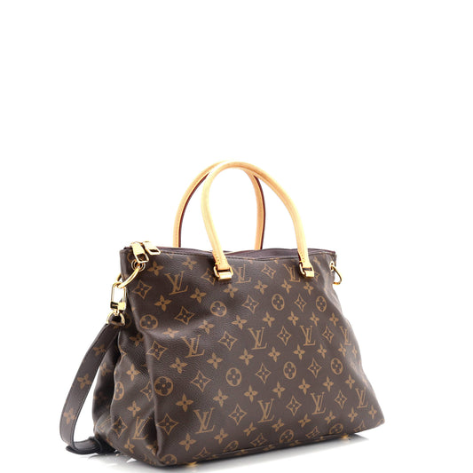 Pallas Tote Monogram Canvas with Leather