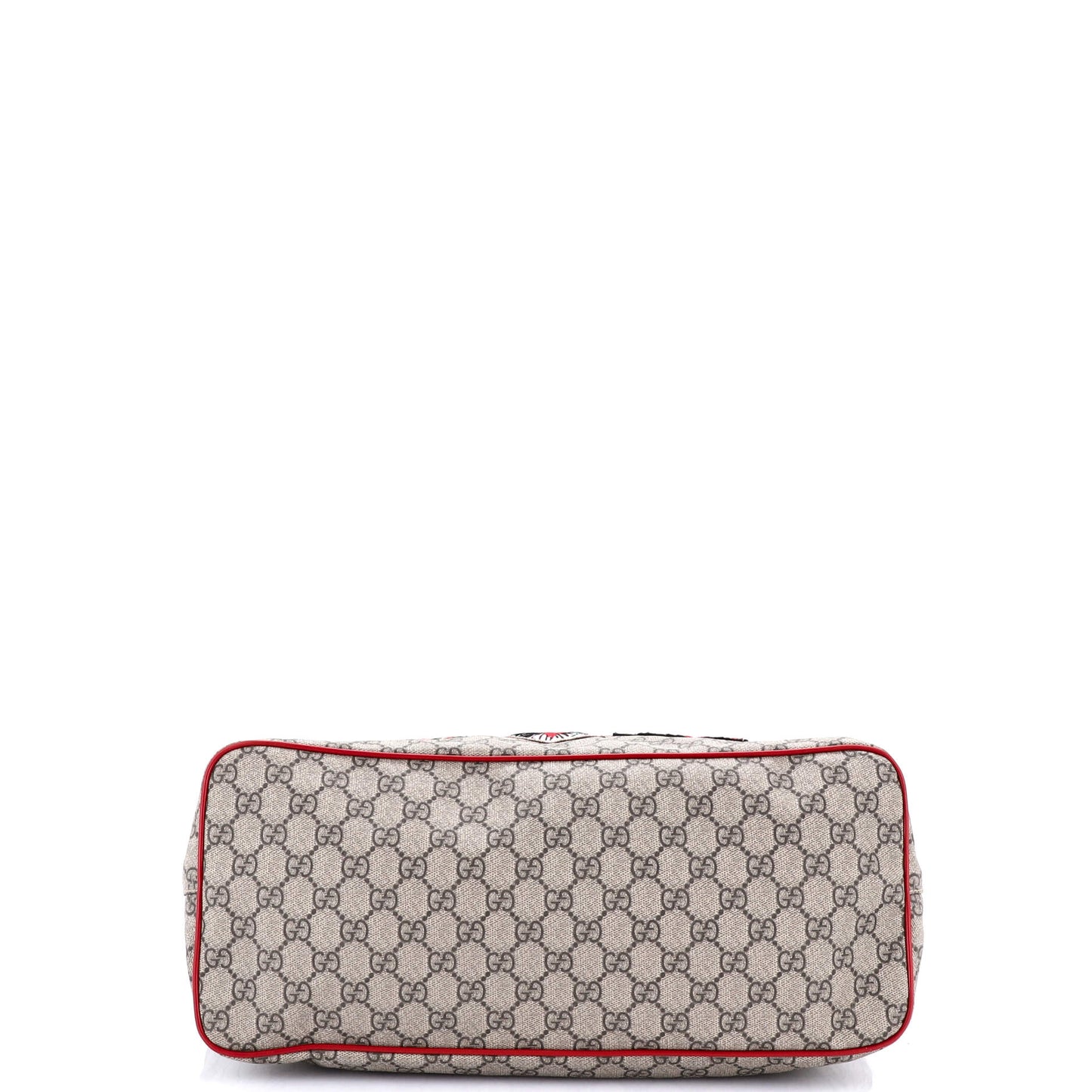 Convertible Soft Tote Embroidered GG Coated Canvas Medium