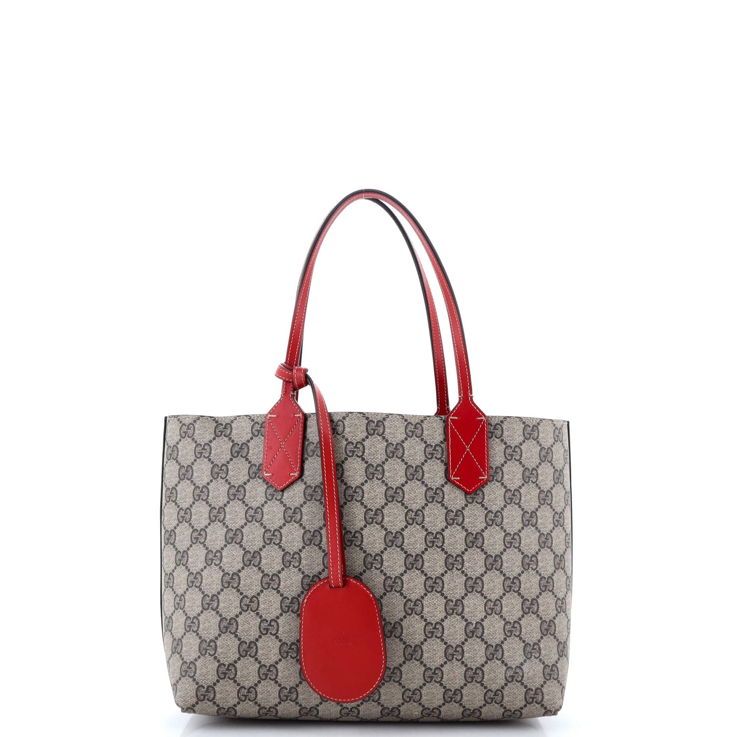 Reversible Tote GG Print Leather Small