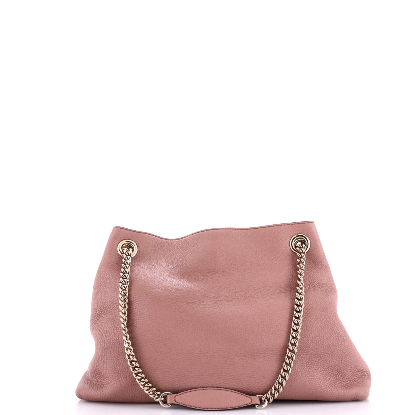 Soho Chain Strap Shoulder Bag Leather Medium