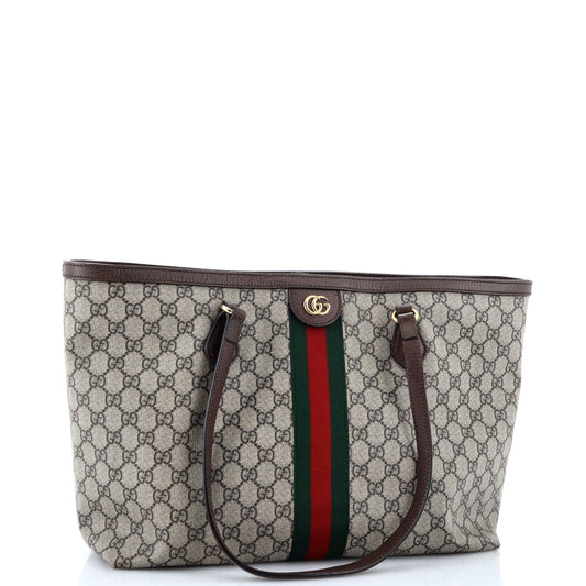 Ophidia Shopping Tote GG Coated Canvas Medium