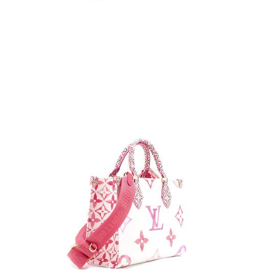 OnTheGo Tote By The Pool Monogram Watercolor Giant PM