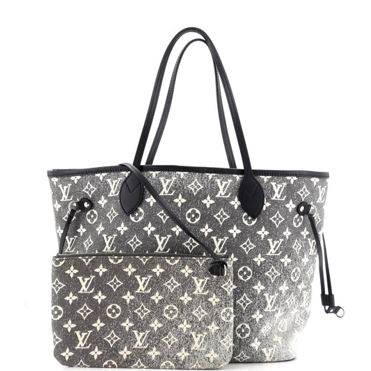 Neverfull NM Tote Monogram Jacquard Denim MM