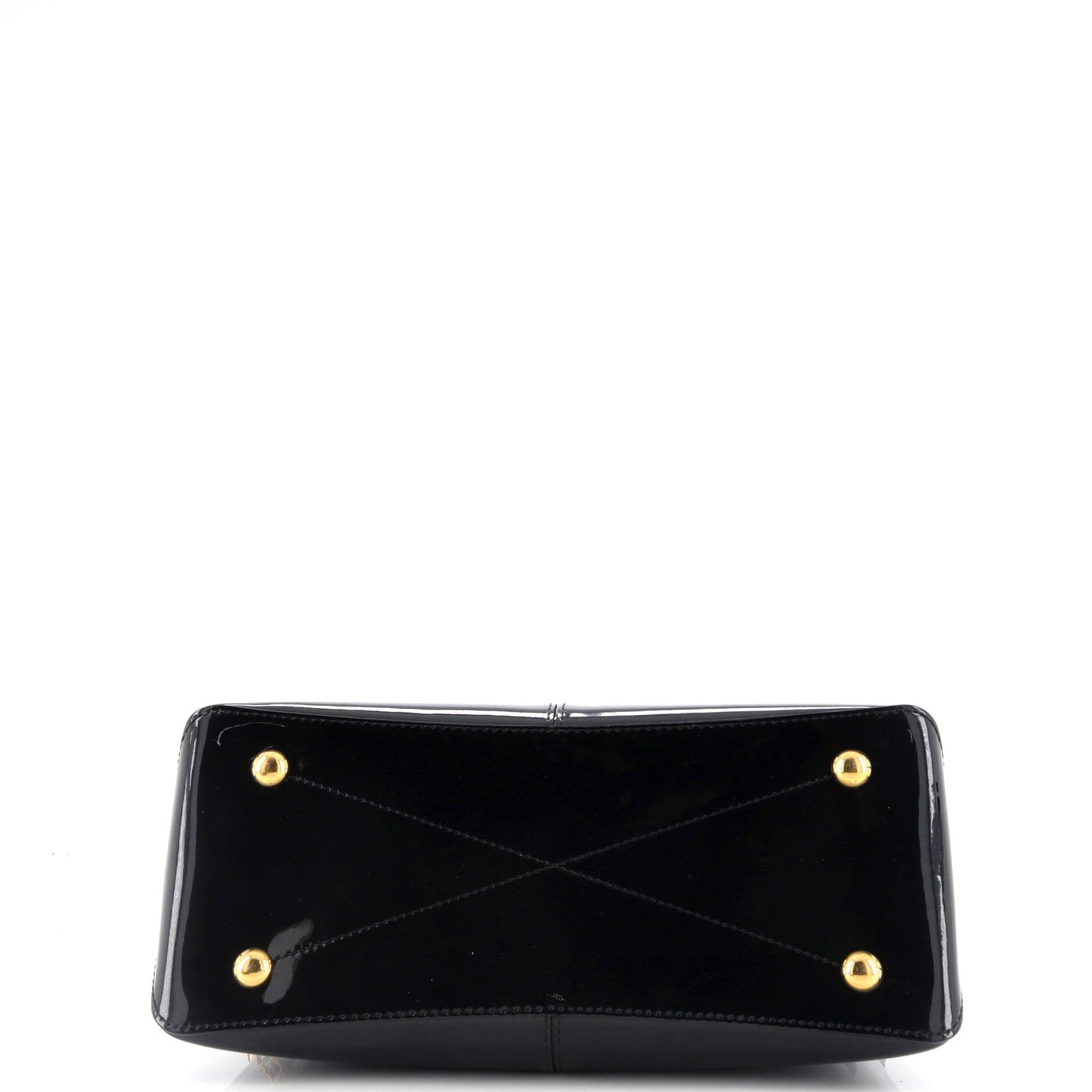 Miroir Handbag Vernis with Monogram Canvas