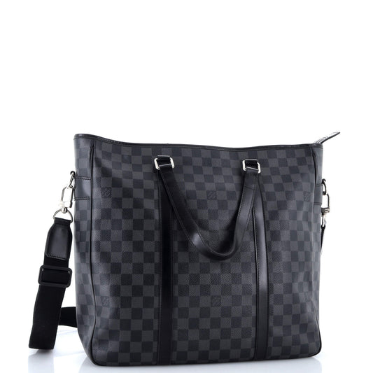 Tadao Handbag Damier Graphite MM