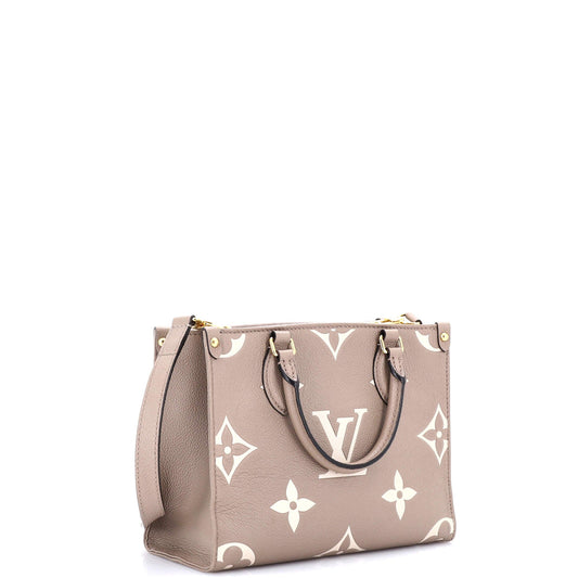 OnTheGo Tote Bicolor Monogram Empreinte Giant PM