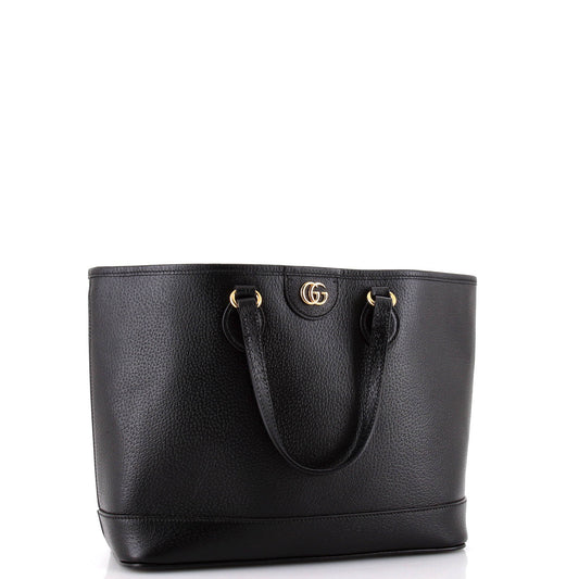 Ophidia Top Handle Shopping Tote Leather Small