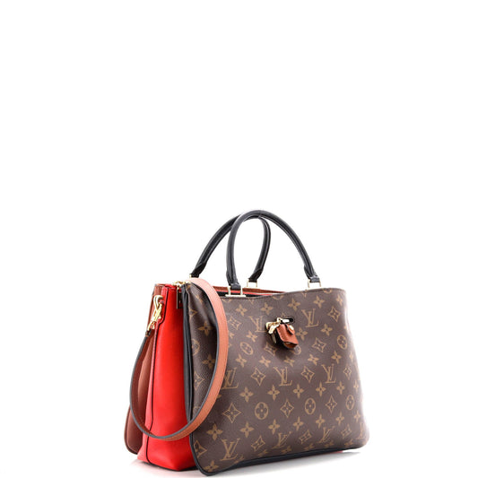 Millefeuille Handbag Monogram Canvas and Leather