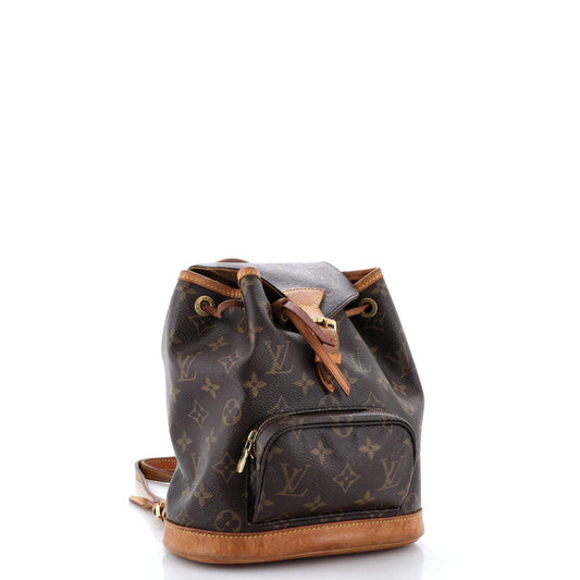 Vintage Montsouris Backpack Monogram Canvas PM