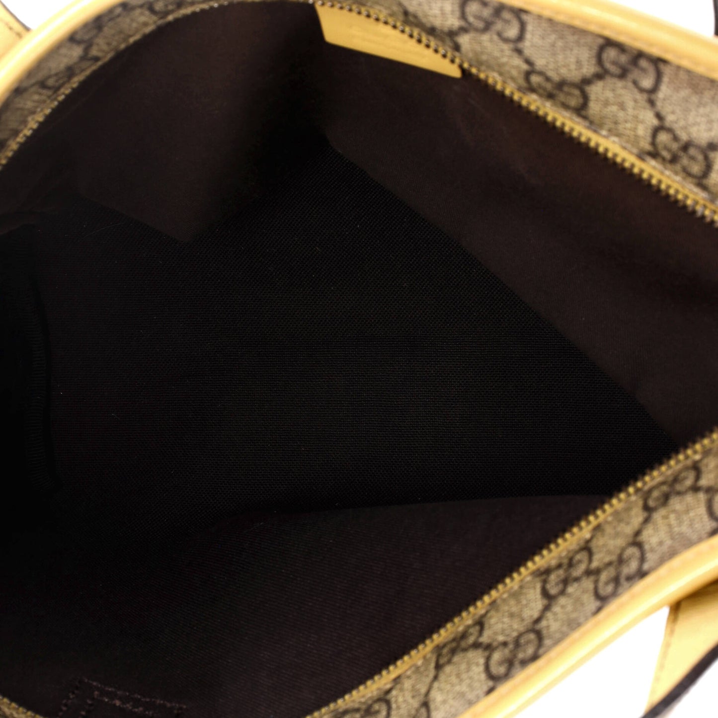 Plus Tote GG Coated Canvas with Leather Small
