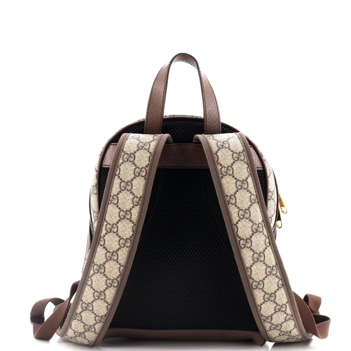 Ophidia Backpack GG Coated Canvas and Leather Small