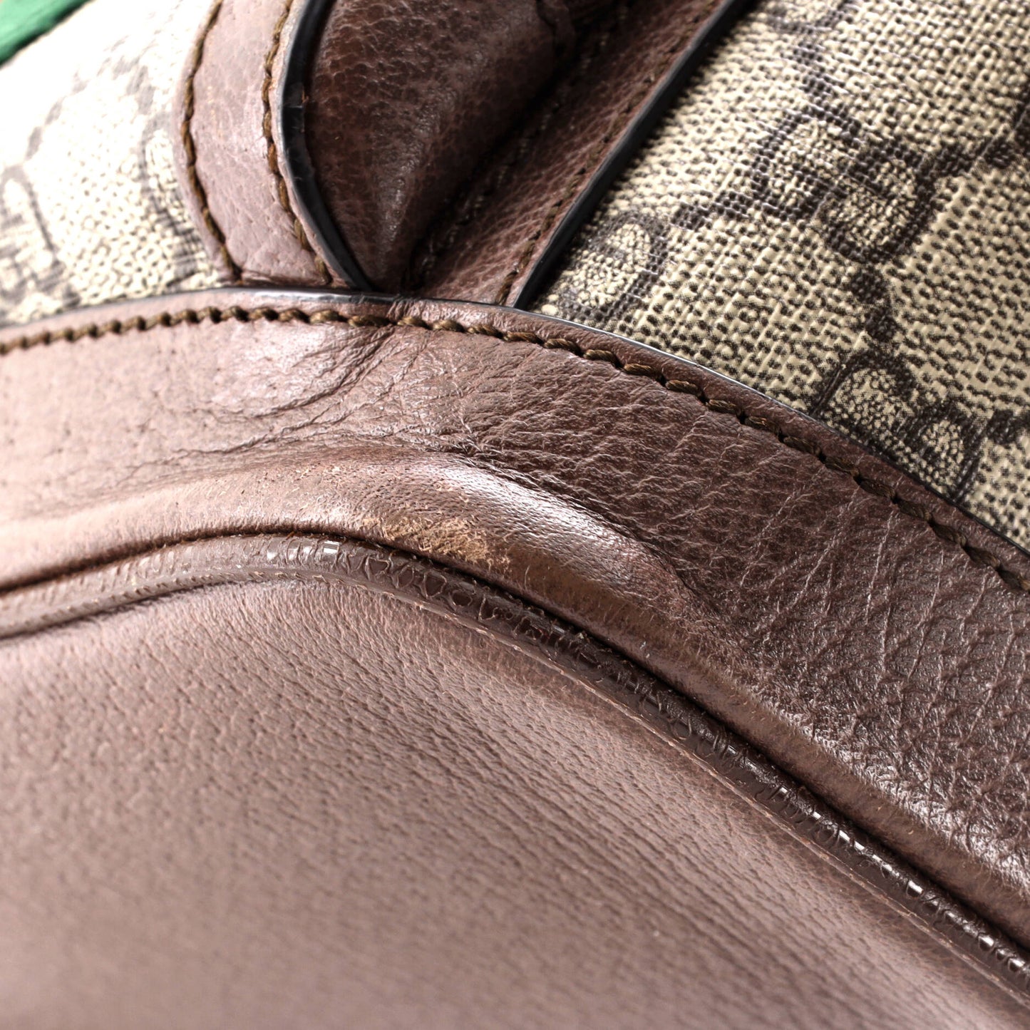 Ophidia Backpack GG Coated Canvas and Leather Small