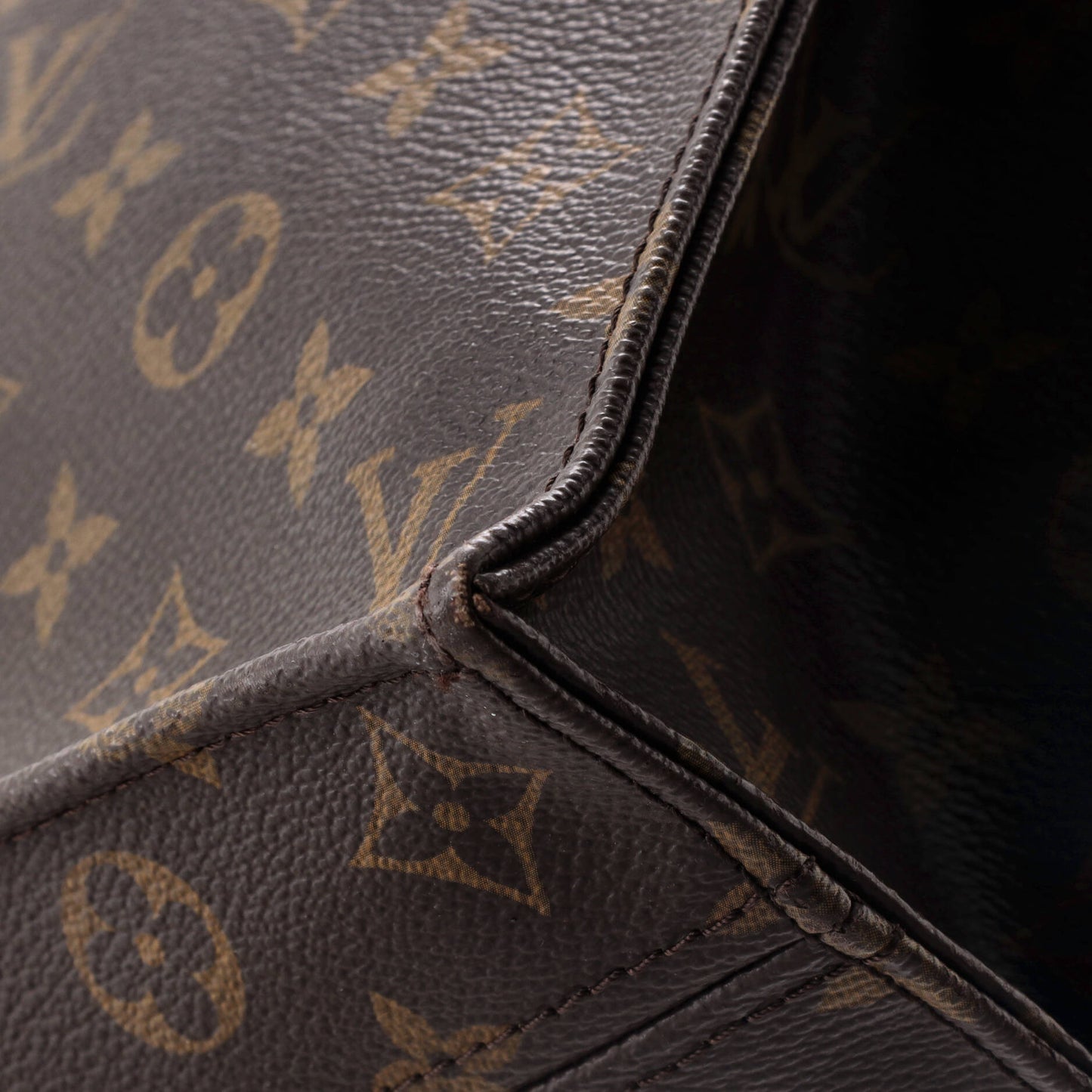 Vintage Sac Plat Bag Monogram Canvas