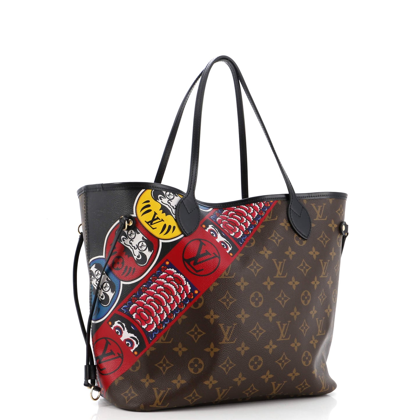 Neverfull NM Tote Limited Edition Kabuki Monogram Canvas MM