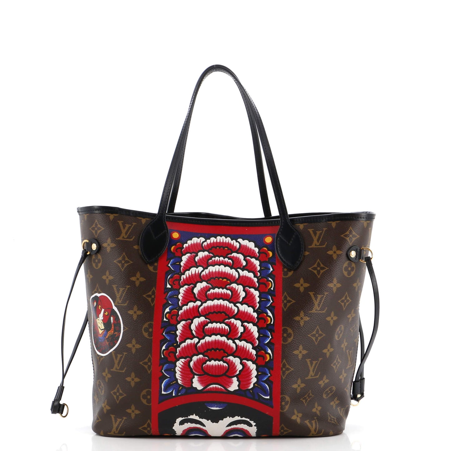 Neverfull NM Tote Limited Edition Kabuki Monogram Canvas MM