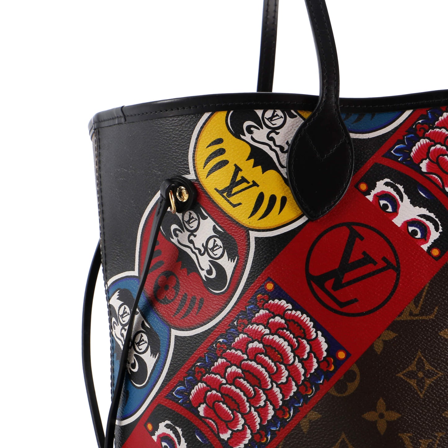 Neverfull NM Tote Limited Edition Kabuki Monogram Canvas MM