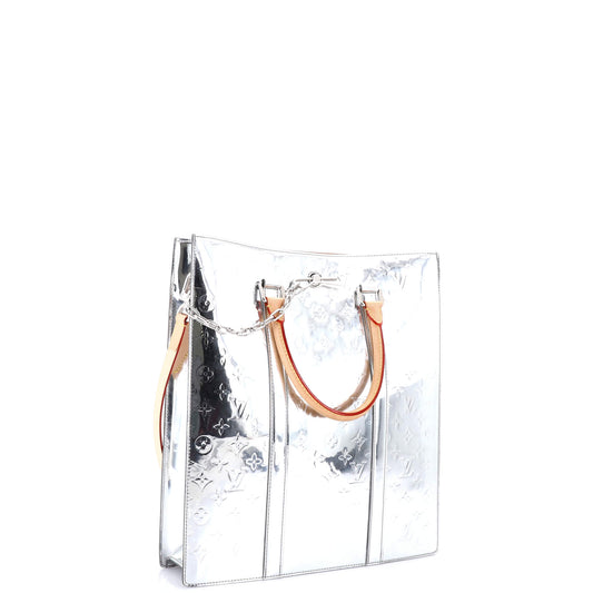 Sac Plat Bag Monogram Mirror Coated Canvas