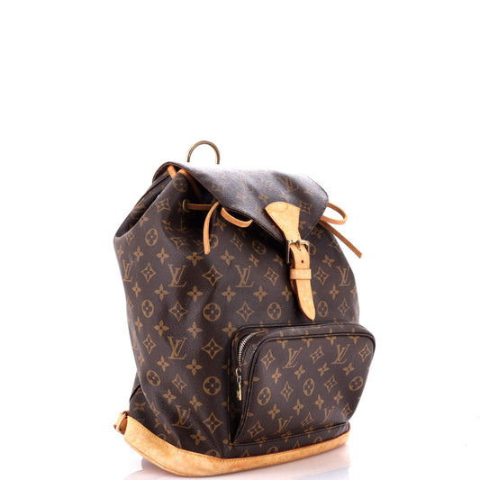 Vintage Montsouris Backpack Monogram Canvas GM