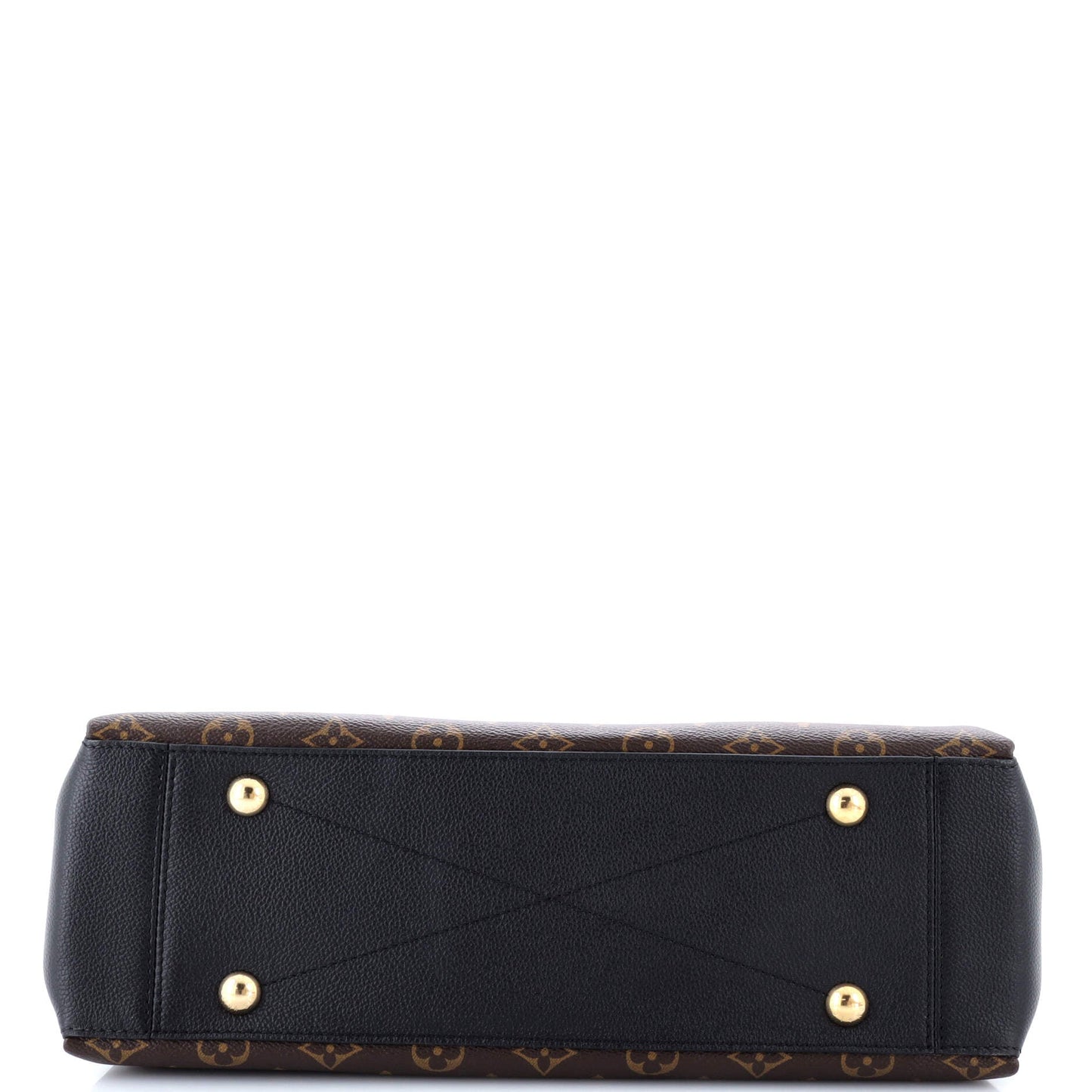 Surene Handbag Monogram Canvas with Leather MM