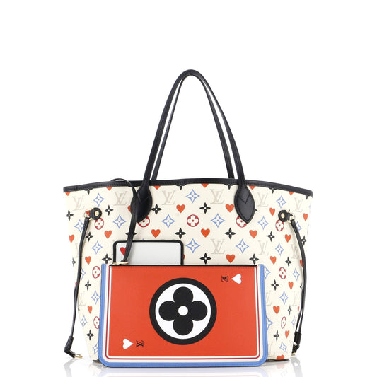 Neverfull NM Tote Limited Edition Game On Multicolor Monogram MM