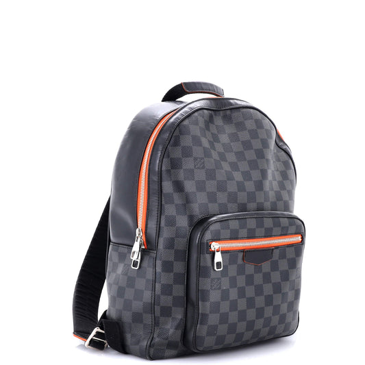 Josh Backpack Damier Graphite