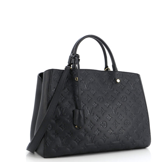 Montaigne Handbag Monogram Empreinte Leather GM