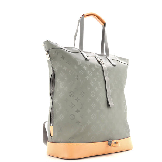 Zipped Tote Limited Edition Titanium Monogram Canvas