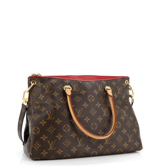 Pallas Tote Monogram Canvas with Leather