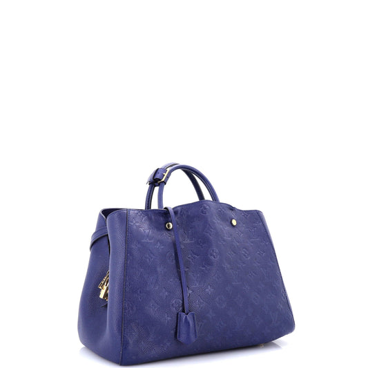 Montaigne Handbag Monogram Empreinte Leather GM