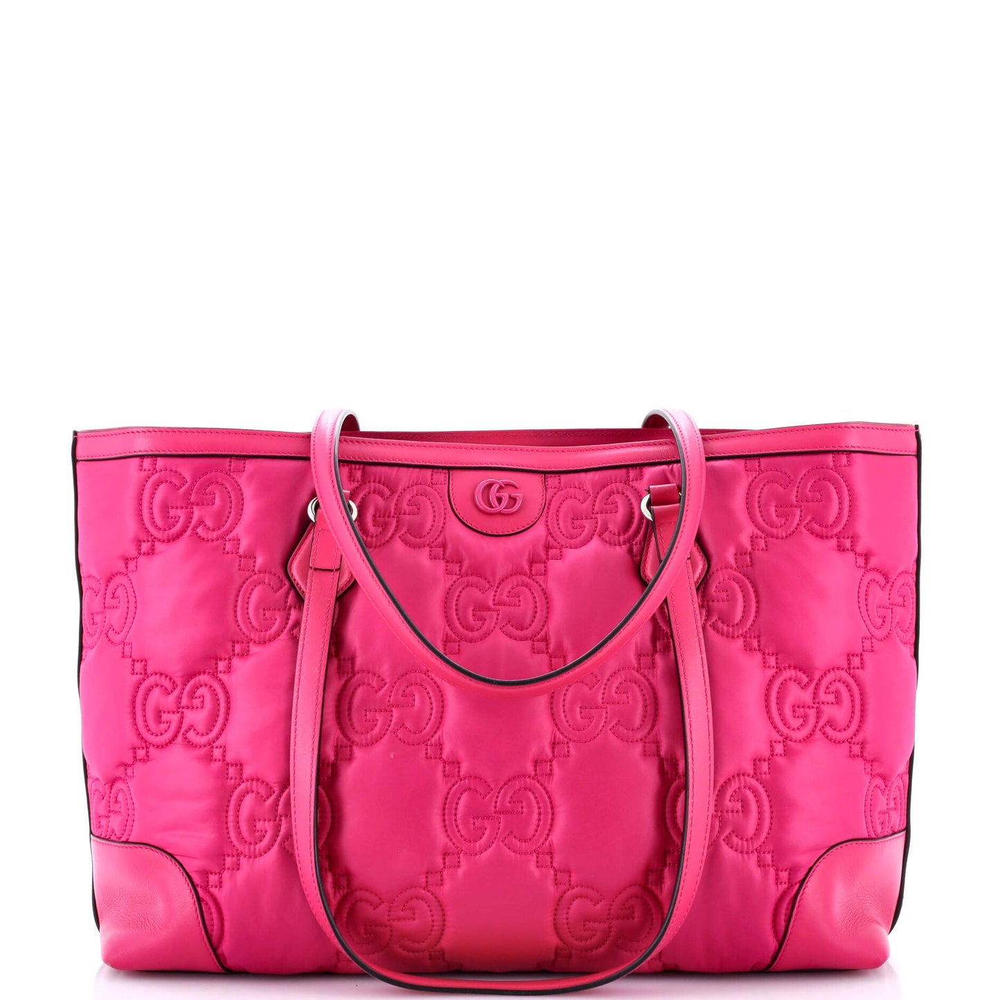 Ophidia Open Tote GG Matelasse Leather Medium