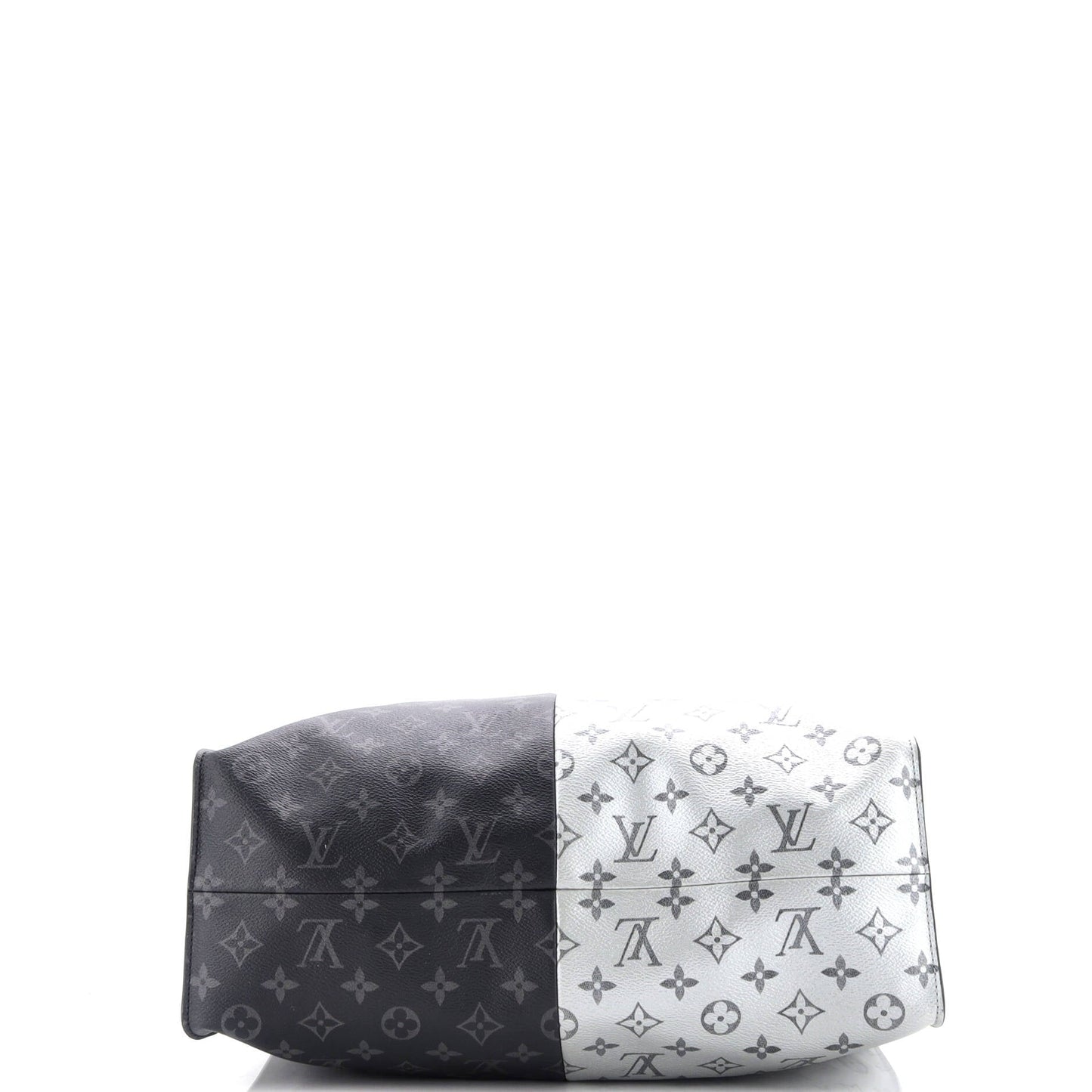 North South Tote Monogram Eclipse Split Canvas